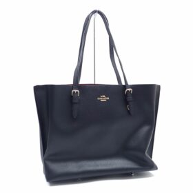 Coach  Color Leather Tote Bag