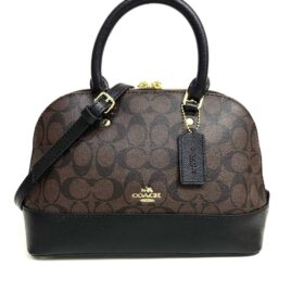 Brown Small Coach Sierra Satchel Bag