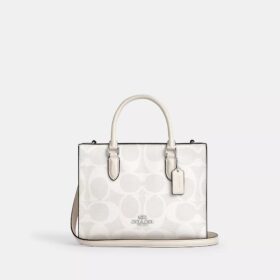 Coach Outlet Maggie Small Tote Bag In Signature Canvas